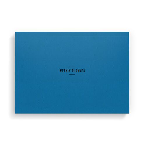 blue law weekly planner