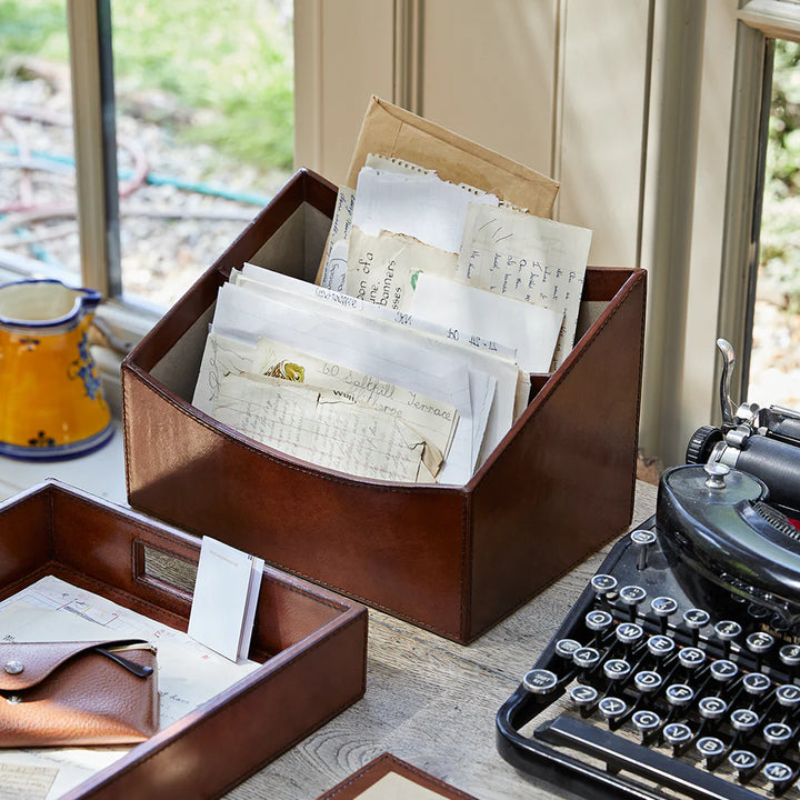 life of Riley letter rack on office desk