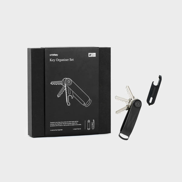 Key Organiser Gift Set With Multitool - Espresso (2023)