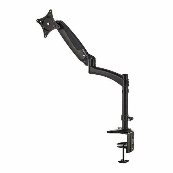KM monitor mount, single on white background