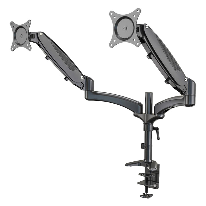 KM dual monitor mount 23875 on white background