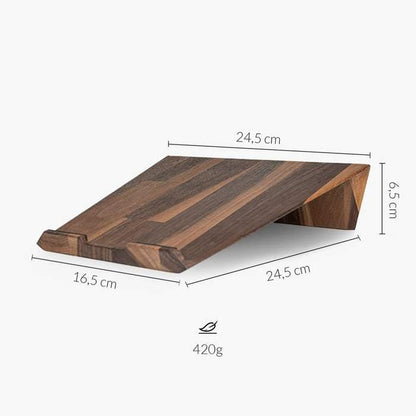 walnut laptop stand dimensions