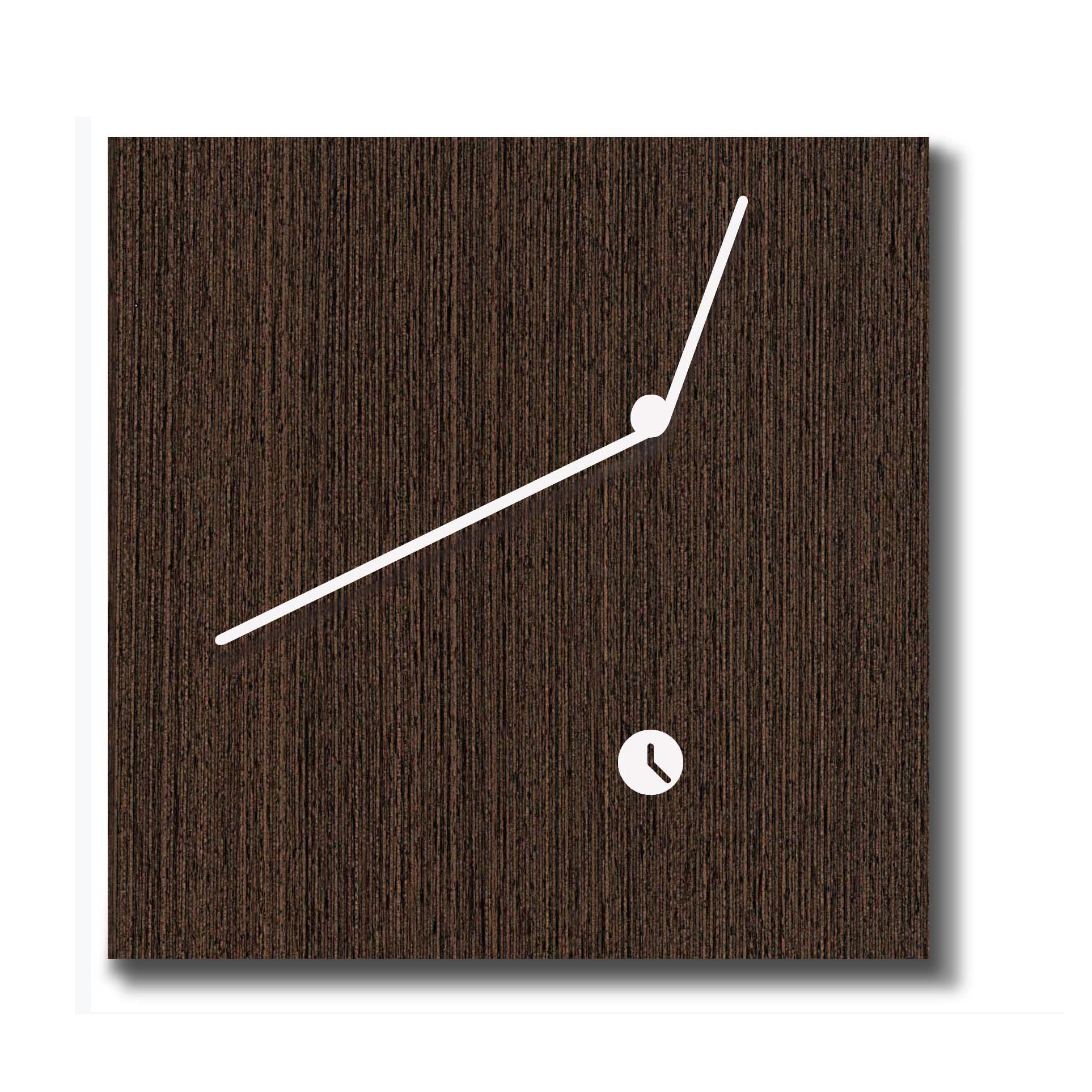 wedge tothora wall clock on white background