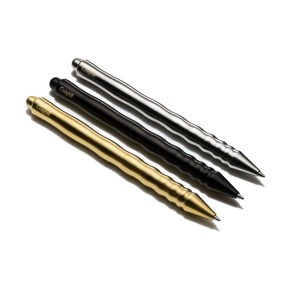 three craighill Kepler pens on white background