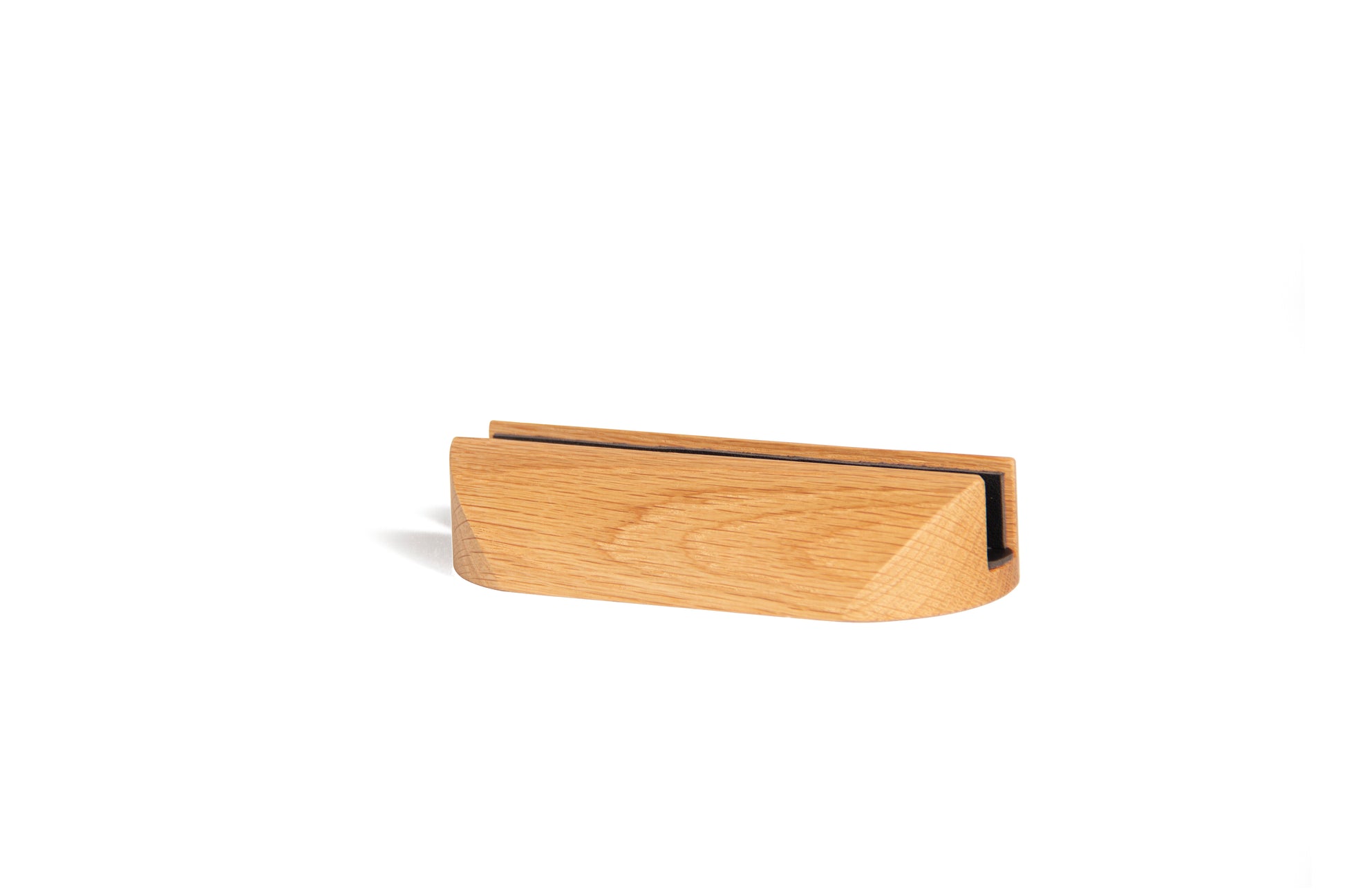 woodendot loma stand in oak on white background